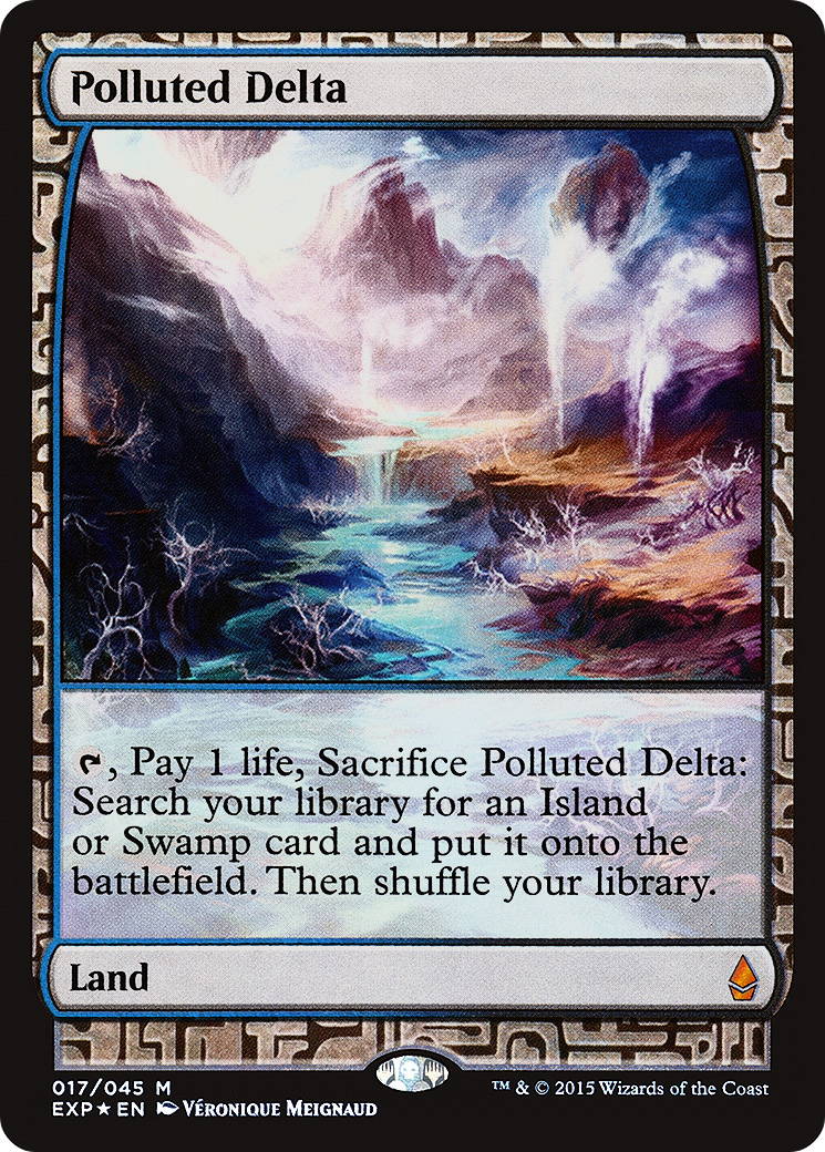 Polluted Delta (017) Foil - Zendikar Expeditions