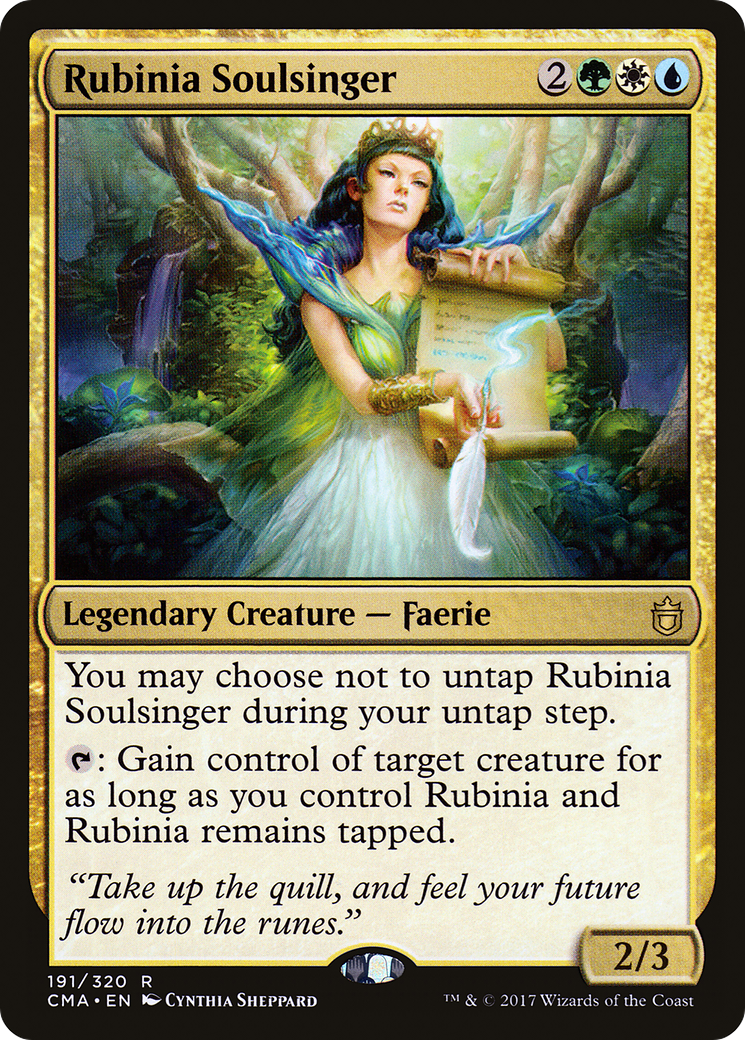 Rubinia Soulsinger (191) - Commander Anthology