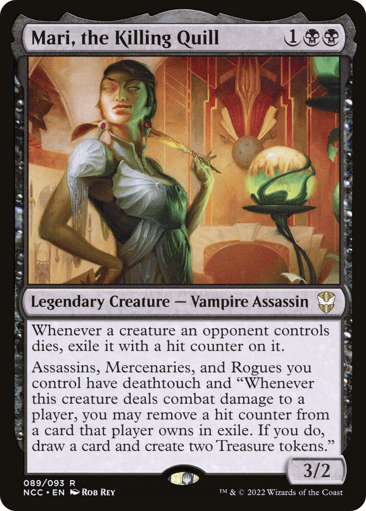Mari, the Killing Quill (089) - New Capenna Commander