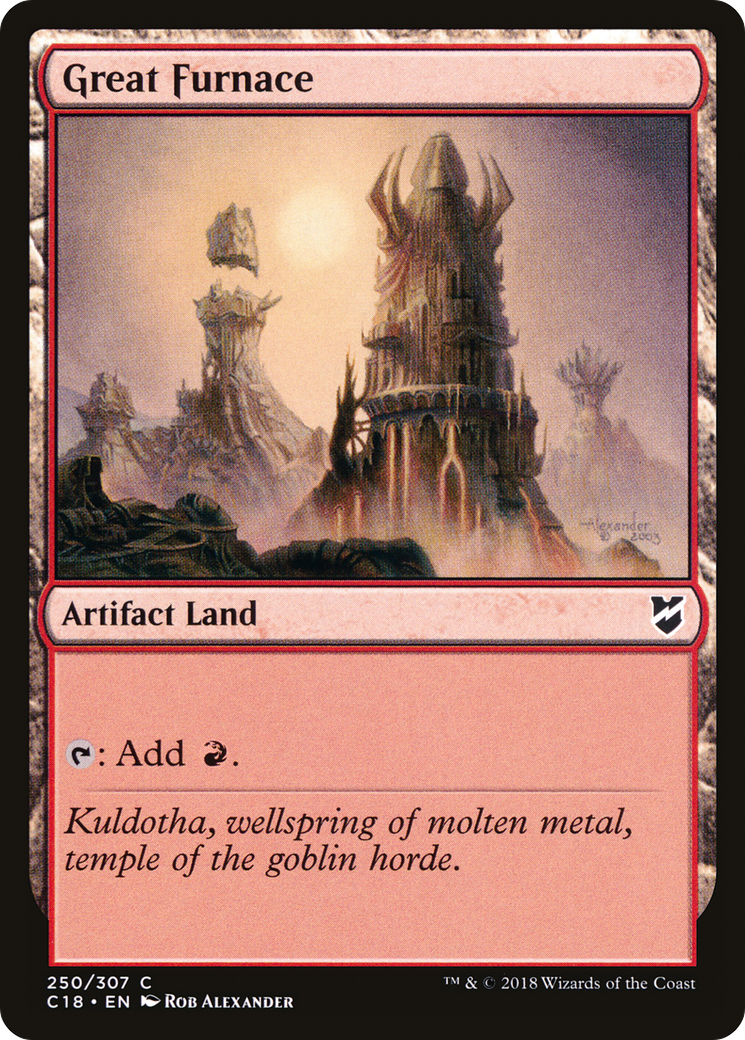 Great Furnace (250) - Commander 2018