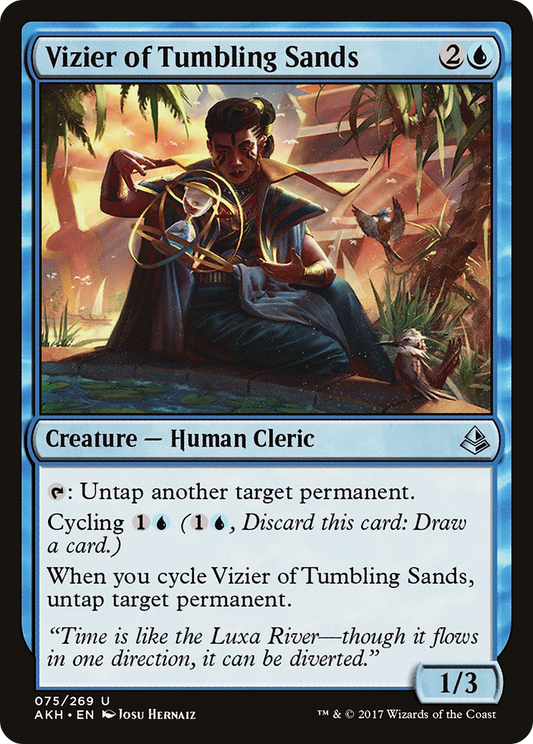 Vizier of Tumbling Sands (075) - Amonkhet