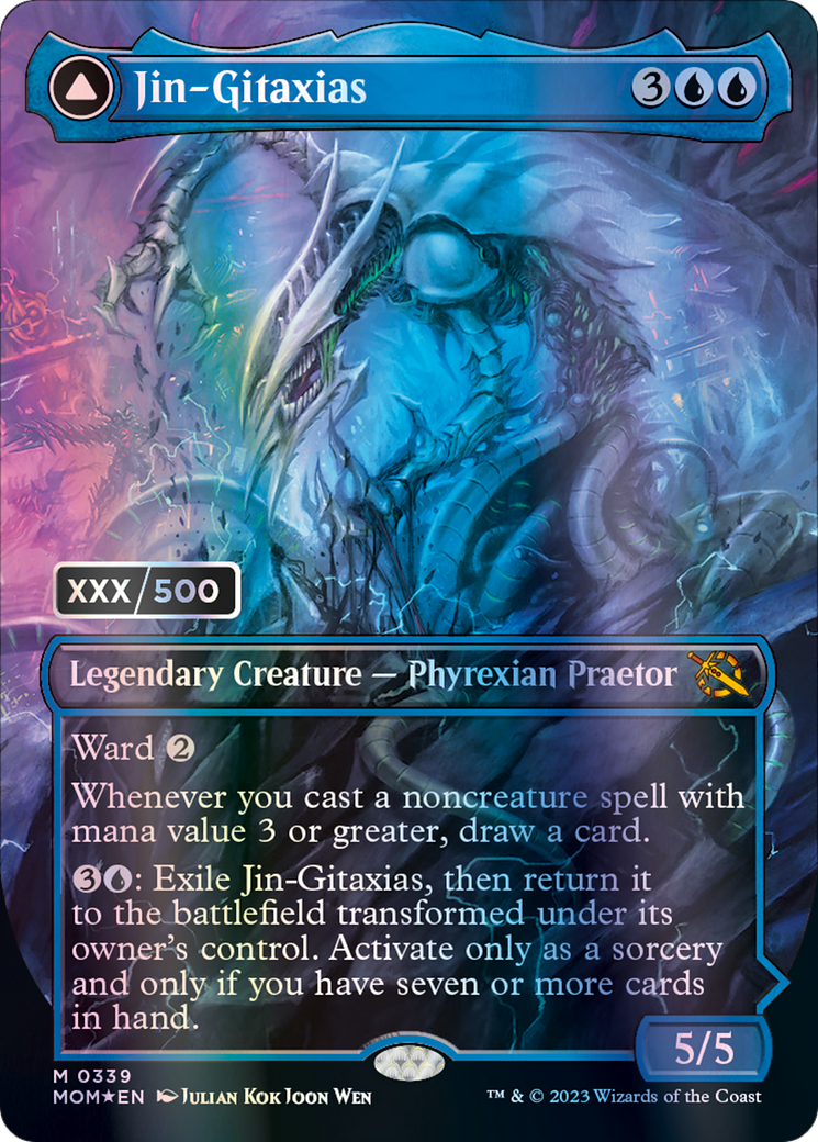 Jin-Gitaxias // The Great Synthesis (339) Foil - March of the Machine