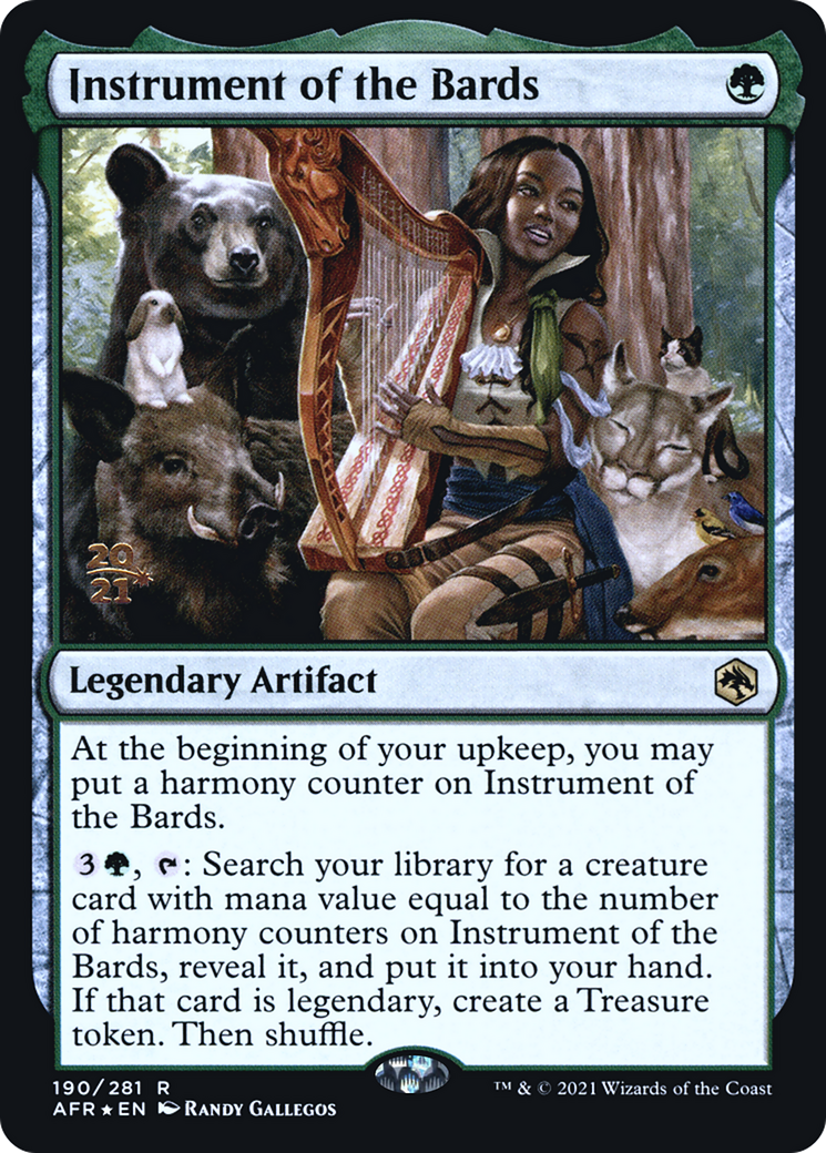Instrument of the Bards (190) Foil - Adventures in the Forgotten Realms Promos