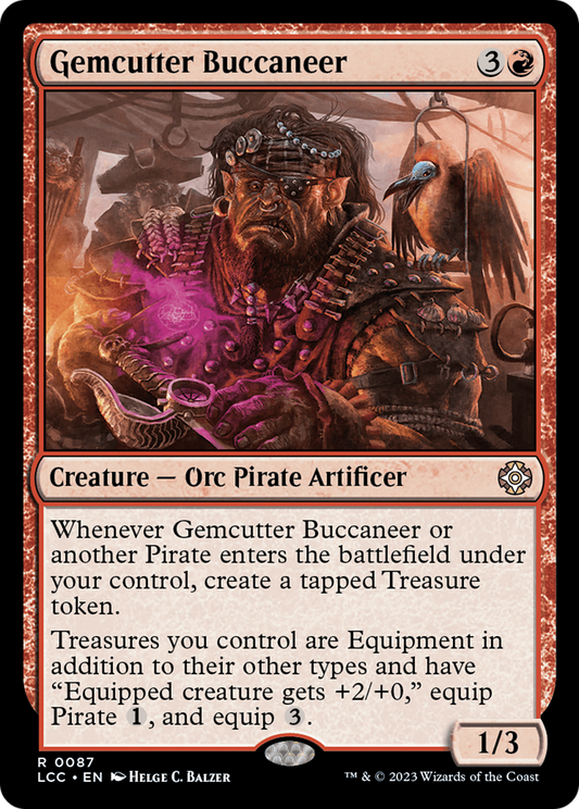Gemcutter Buccaneer (087) - The Lost Caverns of Ixalan Commander