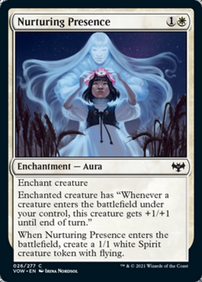 Nurturing Presence [Innistrad: Crimson Vow] | Silver Goblin