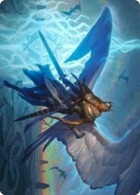 Righteous Valkyrie Art Card [Kaldheim Art Series] | Silver Goblin