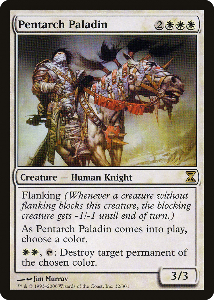 Pentarch Paladin (032) Foil - Time Spiral