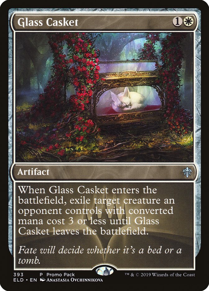 Glass Casket (Promo Pack) [Throne of Eldraine Promos] | Silver Goblin