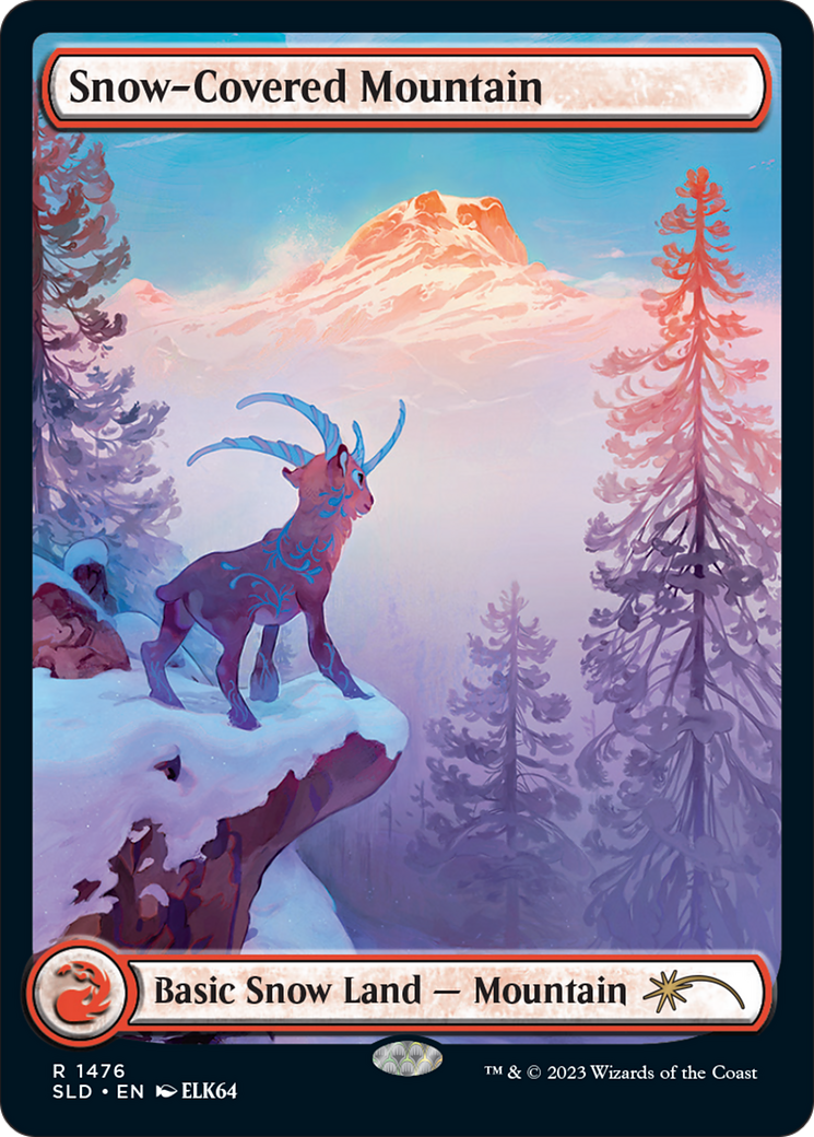 Snow-Covered Mountain (1476) - Secret Lair Drop