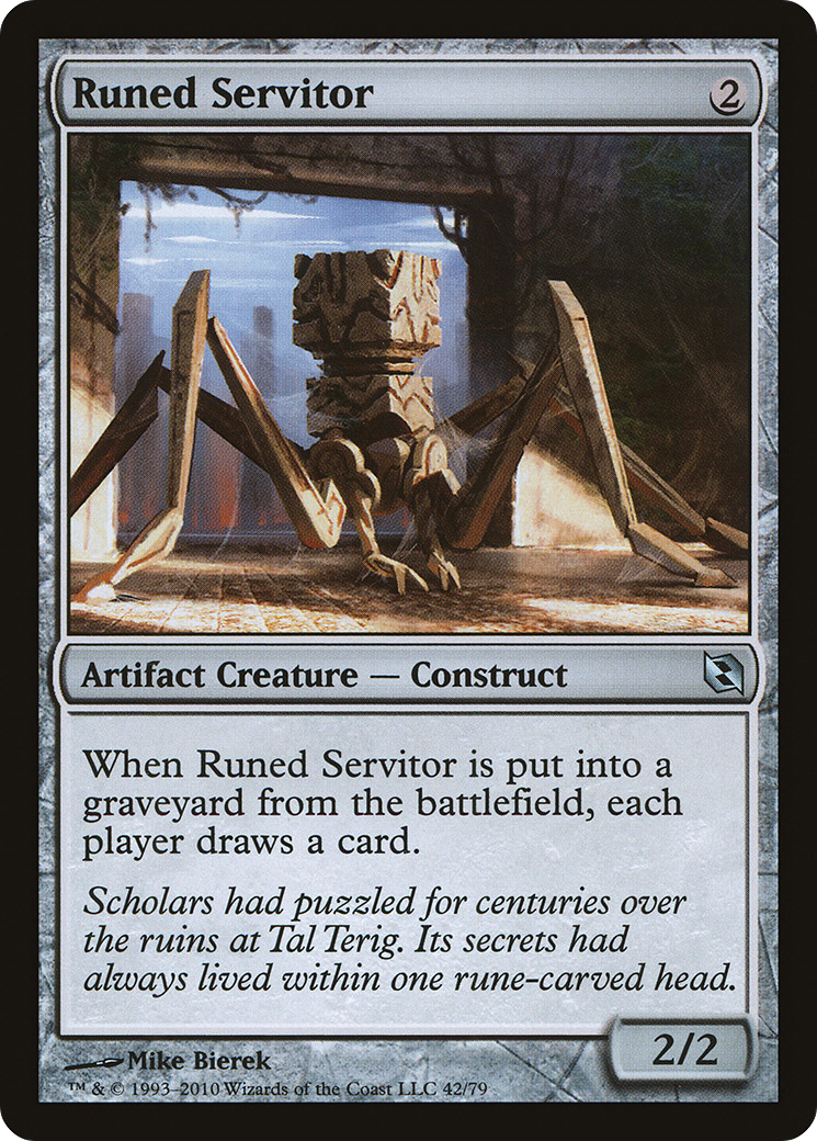 Runed Servitor (042) - Duel Decks: Elspeth vs. Tezzeret