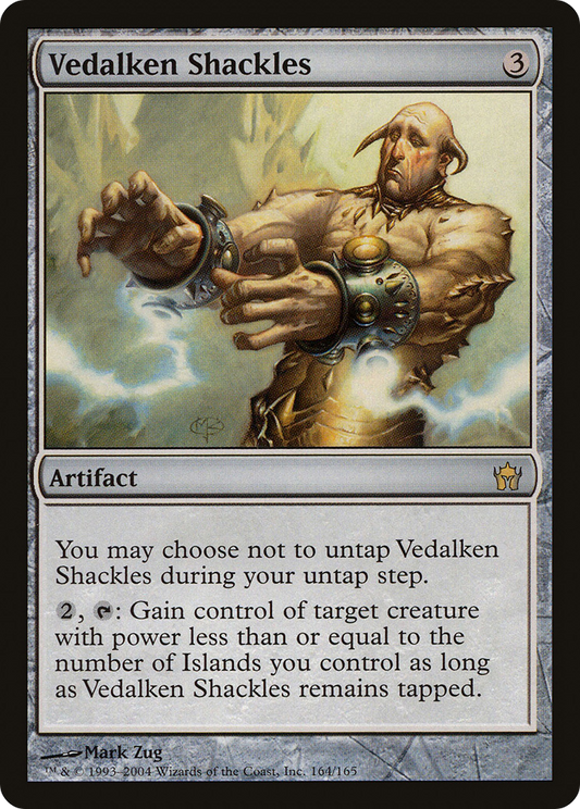 Vedalken Shackles [Fifth Dawn] Foil