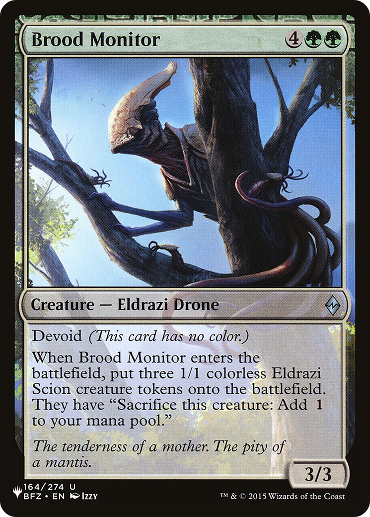 Brood Monitor [The List] | Silver Goblin