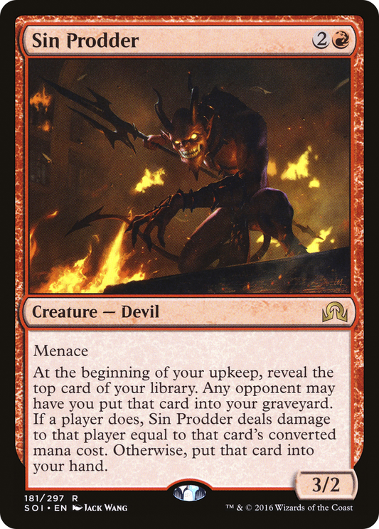 Sin Prodder (181) - Shadows over Innistrad