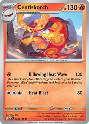 Centiskorch (28) - Surging Sparks