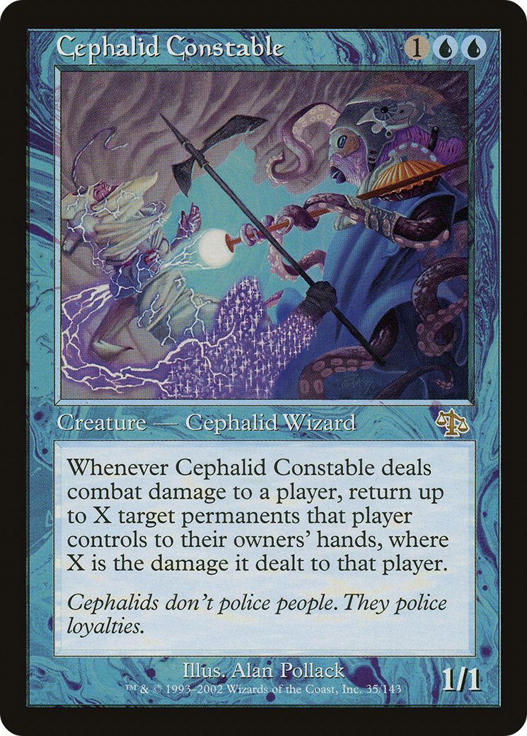 Cephalid Constable (035) Foil - Judgment
