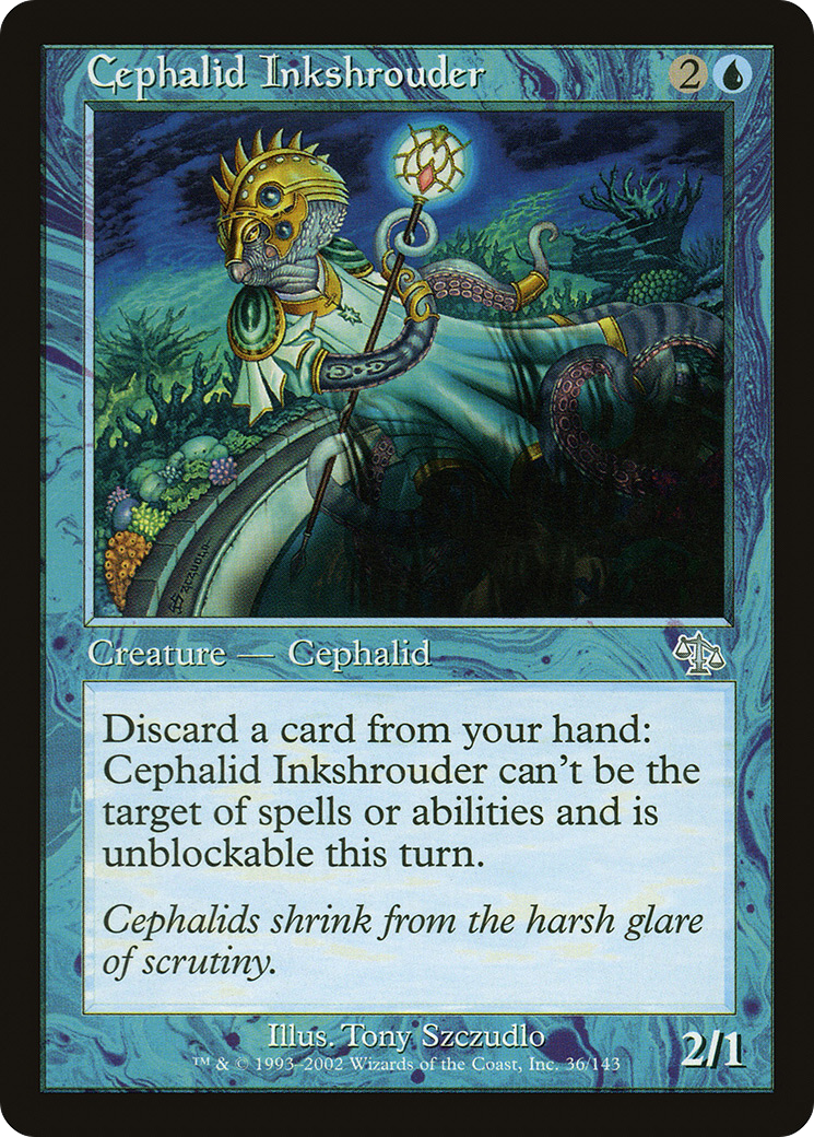 Cephalid Inkshrouder (036) Foil - Judgment