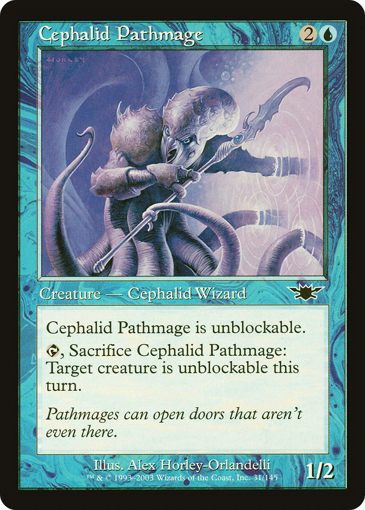 Cephalid Pathmage (031) Foil - Legions