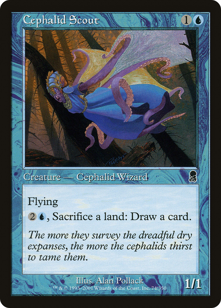 Cephalid Scout (074) - Odyssey