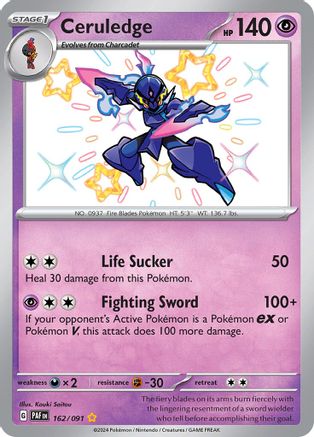 Ceruledge (162) Holofoil - Paldean Fates