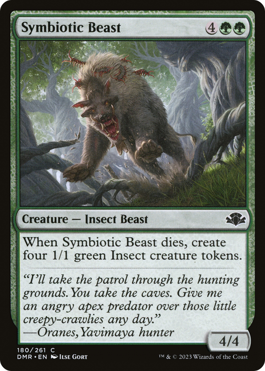 Symbiotic Beast [Dominaria Remastered] Foil