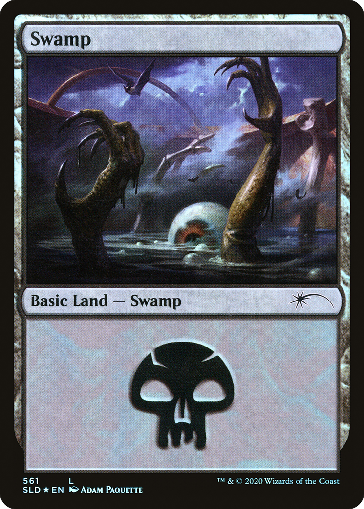 Swamp (561) Foil - Secret Lair Drop