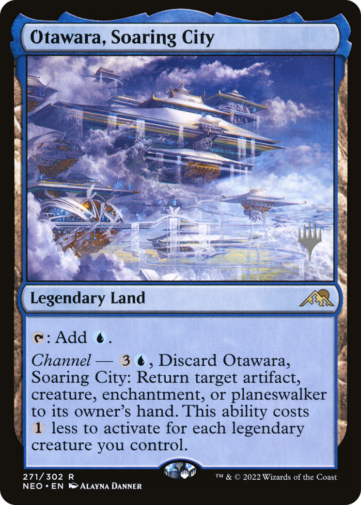 Otawara, Soaring City (271p) - Kamigawa: Neon Dynasty Promos