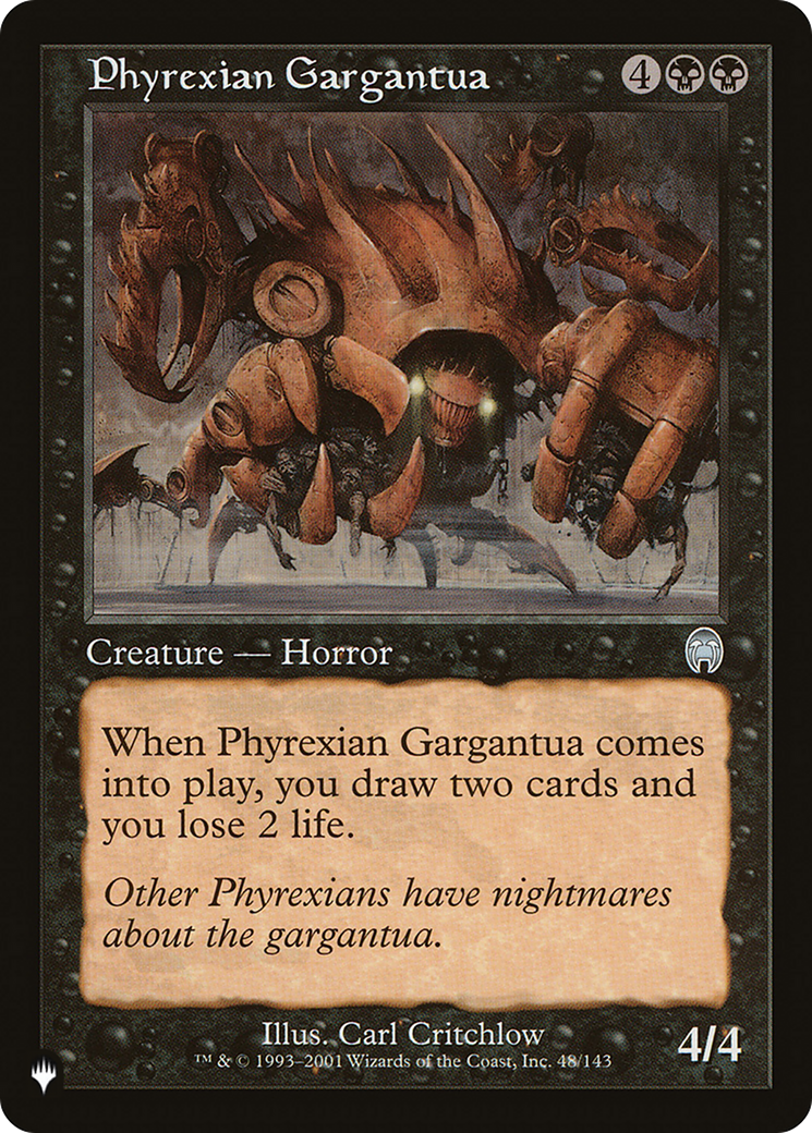 Phyrexian Gargantua [The List Reprints] | Silver Goblin