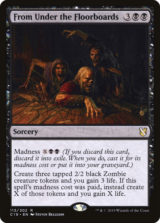 From Under the Floorboards (113) - Commander 2019