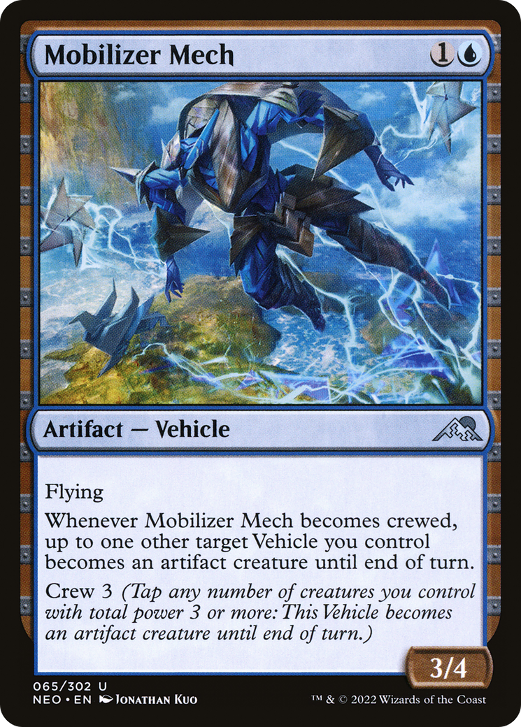 Mobilizer Mech [Kamigawa: Neon Dynasty] | Silver Goblin