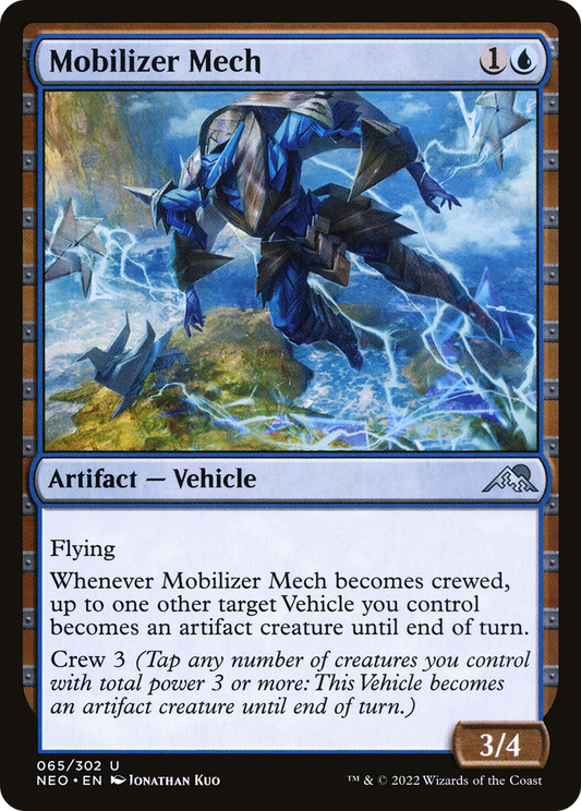 Mobilizer Mech (065) Foil - Kamigawa: Neon Dynasty
