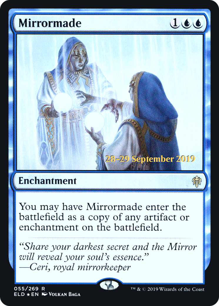 Mirrormade (55s) Foil - Throne of Eldraine Promos