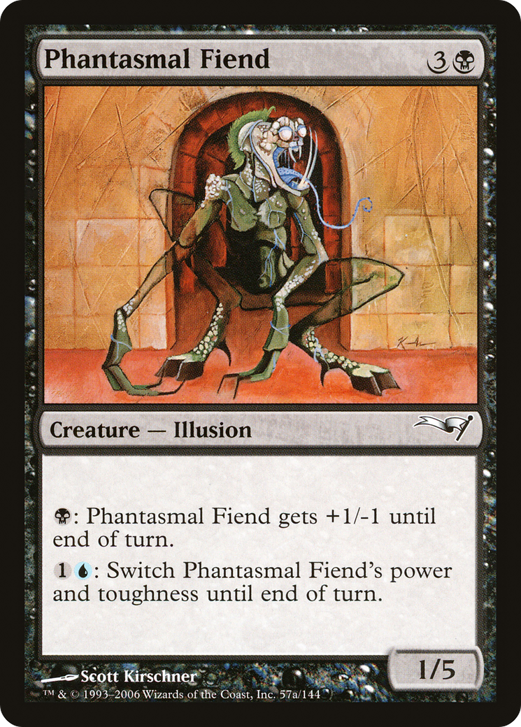 Phantasmal Fiend (57a) - Coldsnap Theme Decks