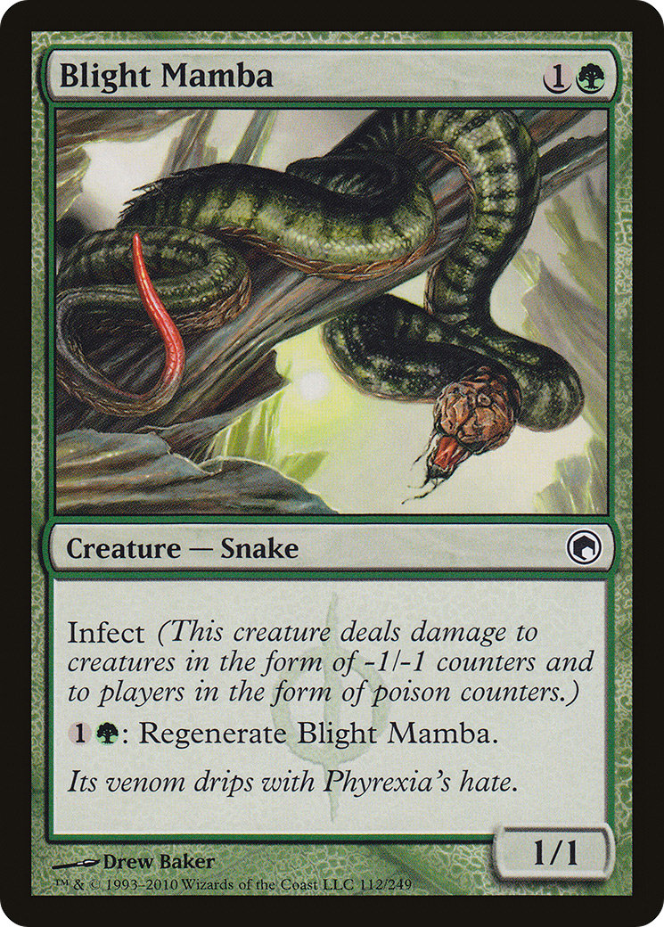 Blight Mamba (112) - Scars of Mirrodin