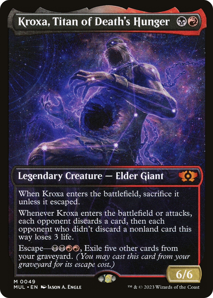 Kroxa, Titan of Death's Hunger (Showcase) (049) - Multiverse Legends