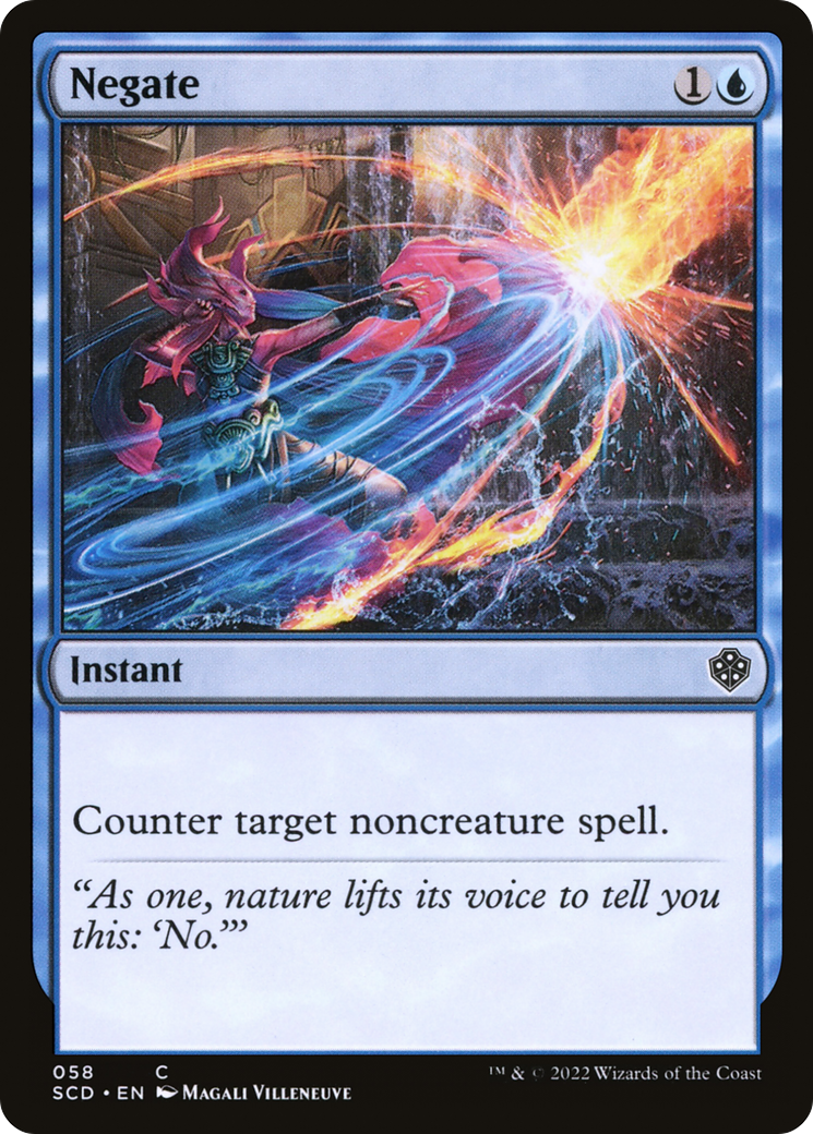 Negate (058) - Starter Commander Decks