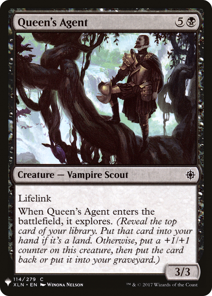 Queen's Agent (XLN-114) - The List