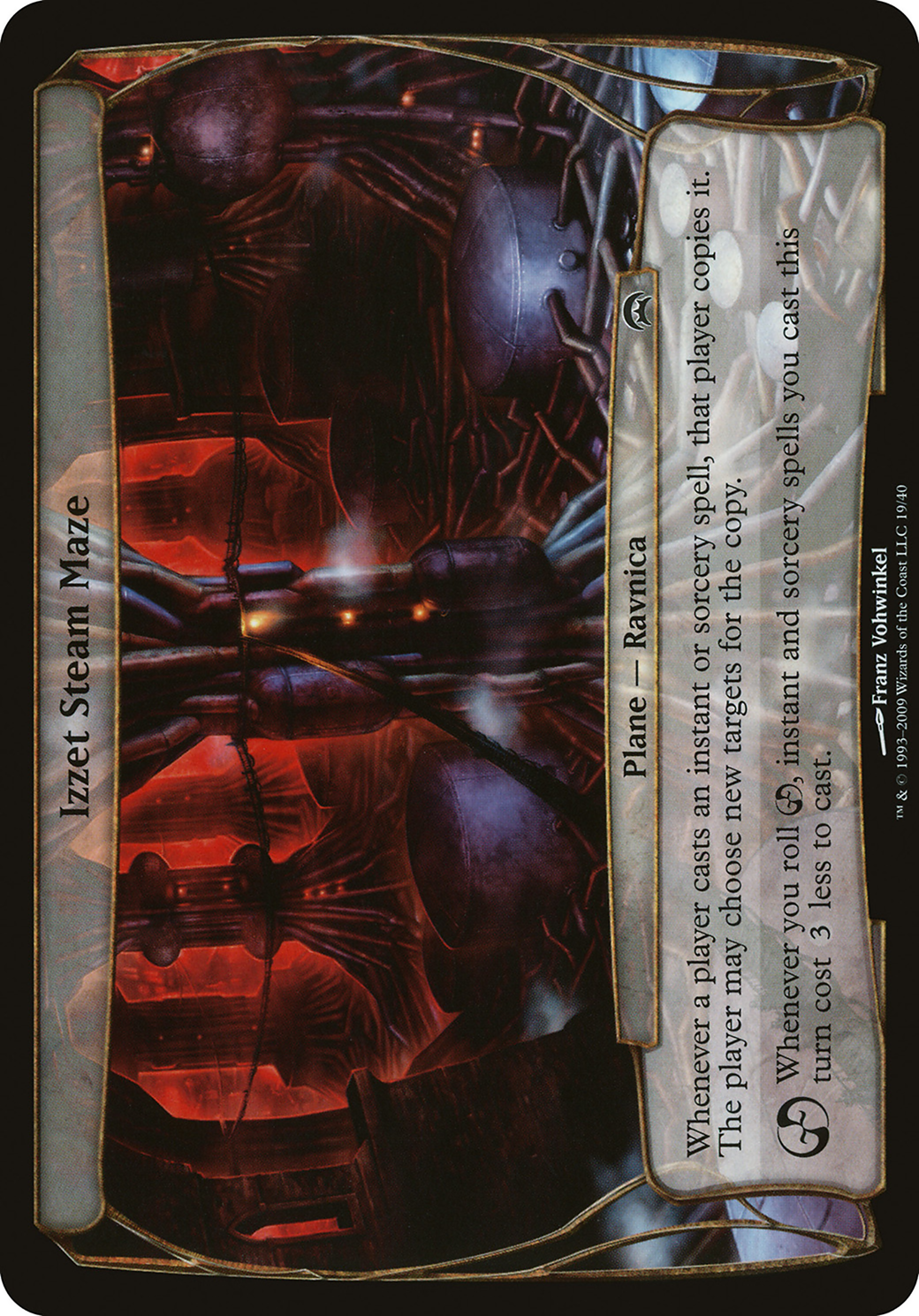 Izzet Steam Maze (Planechase) - Planechase Planes