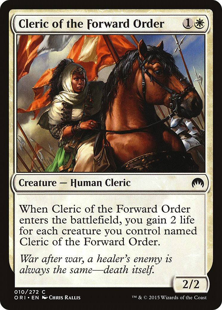 Cleric of the Forward Order (010) - Magic Origins