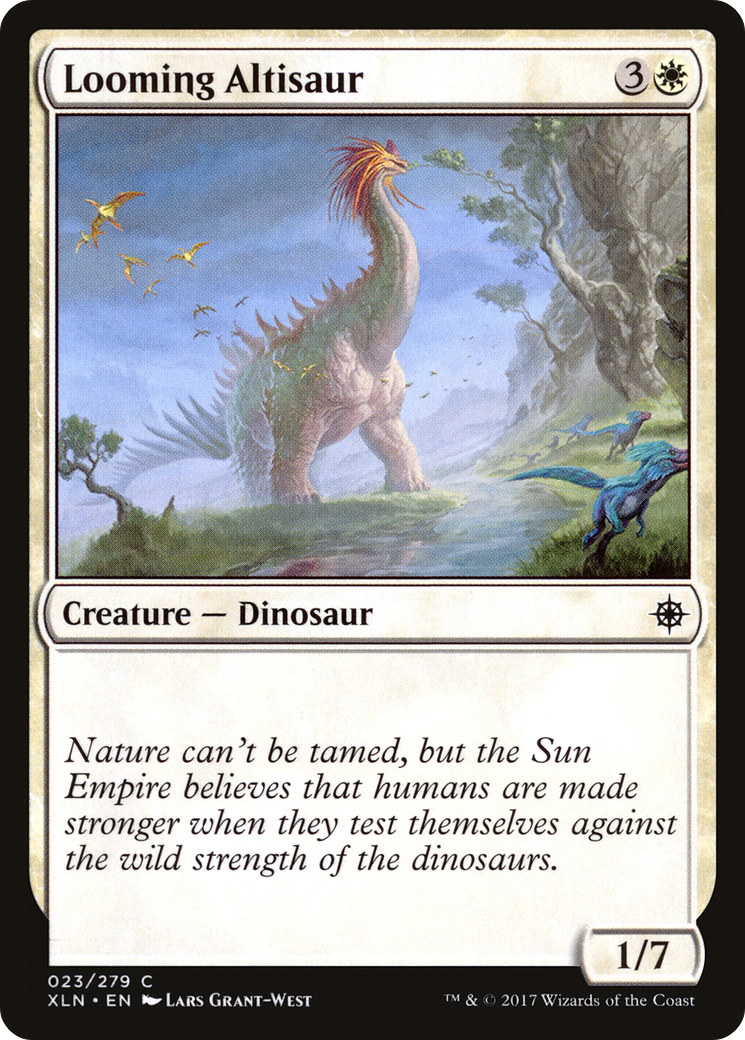 Looming Altisaur (023) - Ixalan