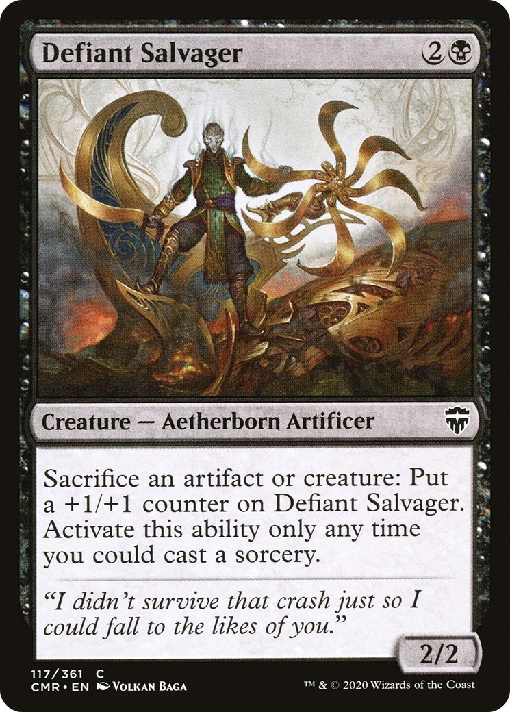 Defiant Salvager (117) - Commander Legends