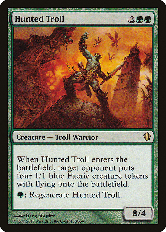 Hunted Troll [Commander 2013]