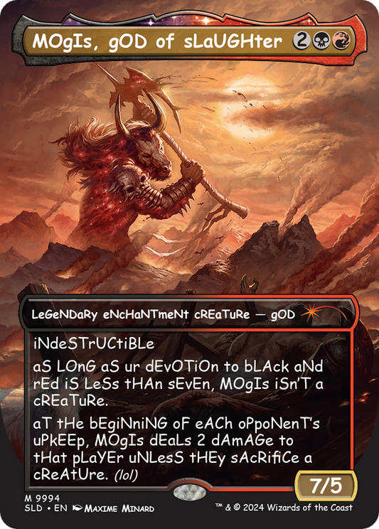 Mogis, God of Slaughter (9994) - Secret Lair Drop