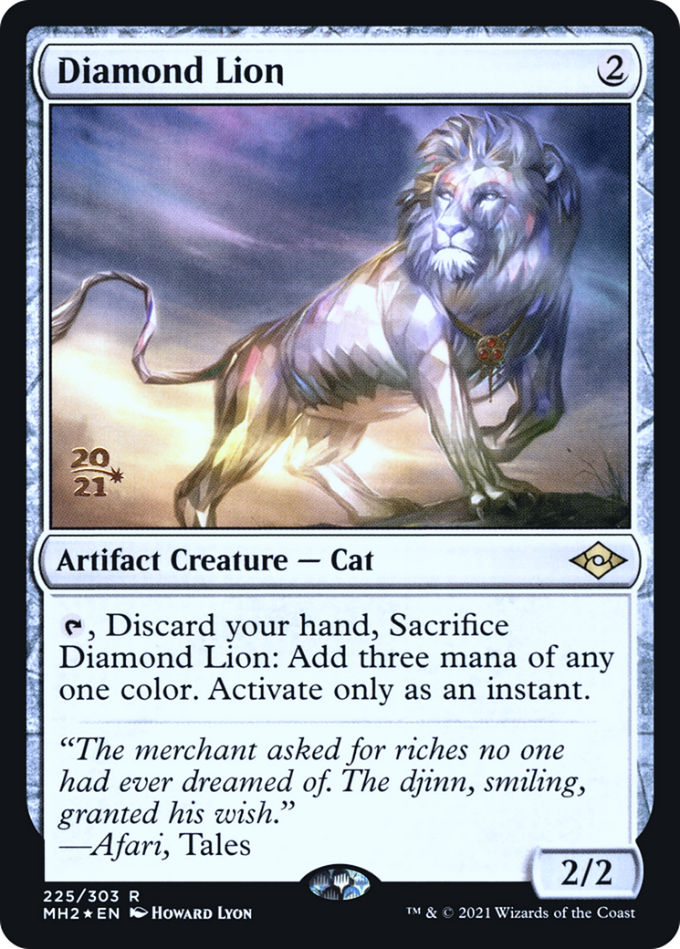 Diamond Lion (225s) Foil - Modern Horizons 2 Promos