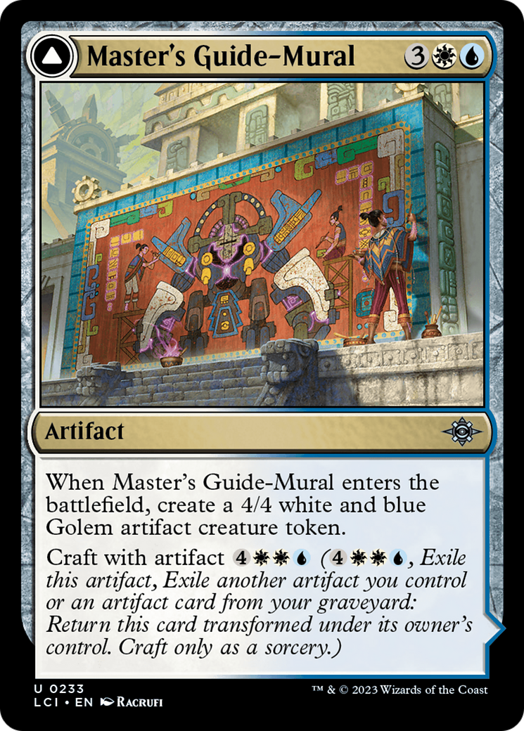Master's Guide-Mural (233) Foil - The Lost Caverns of Ixalan