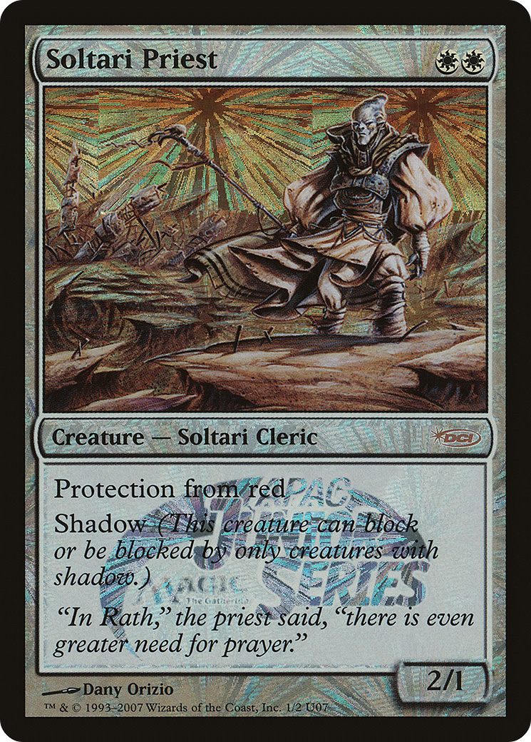Soltari Priest (1U07) Foil - Junior APAC Series