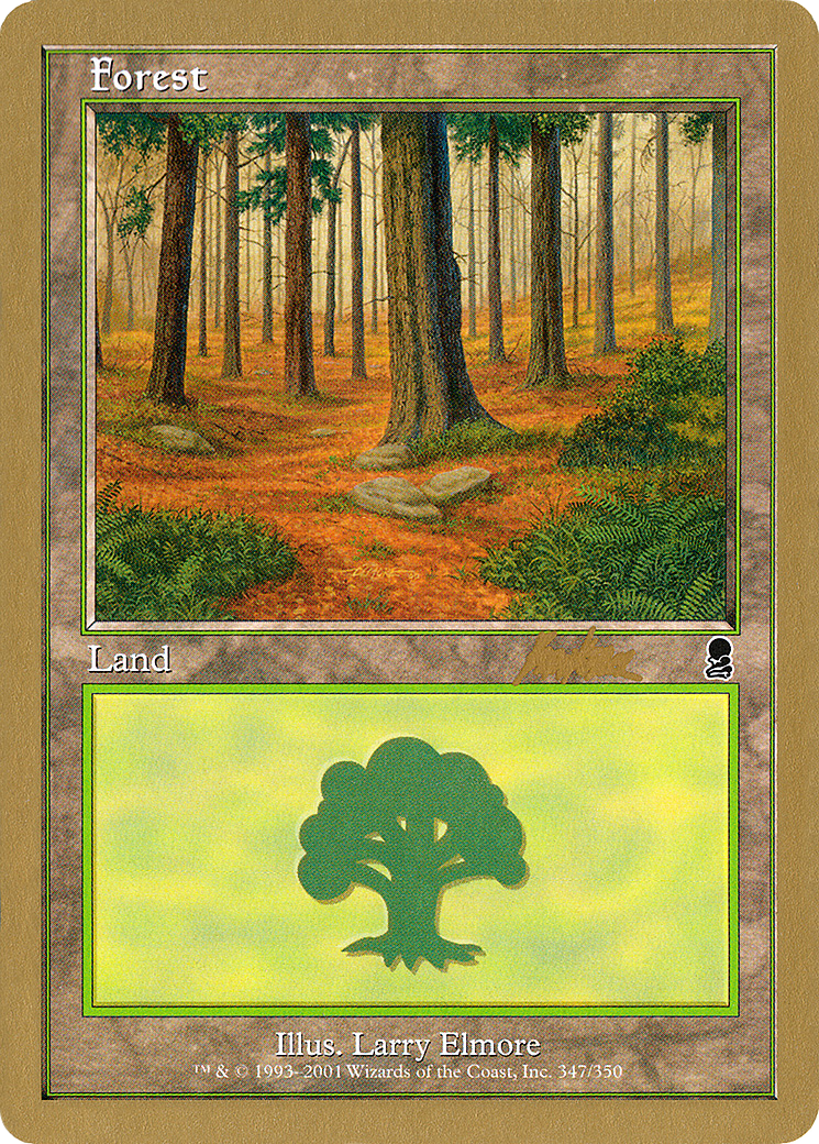 Forest (Retro) (bk347) - World Championship Decks 2002