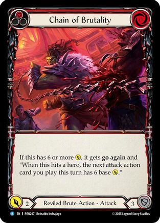 Chain of Brutality (Red) (PEN297) - Compendium of Rathe
