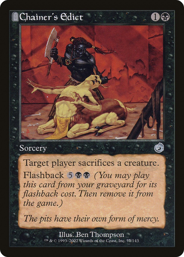 Chainer's Edict (057) - Torment