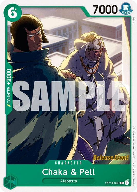 Chaka & Pell (OP14-030) Release Event Cards