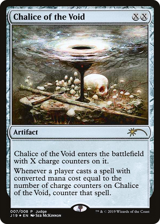 Chalice of the Void (007) Foil - Judge Gift Cards 2019